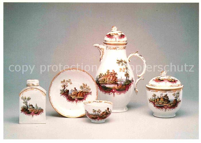 Antiquitaeten Kaffeeservice Fürstenberg 1765-1770 Joh