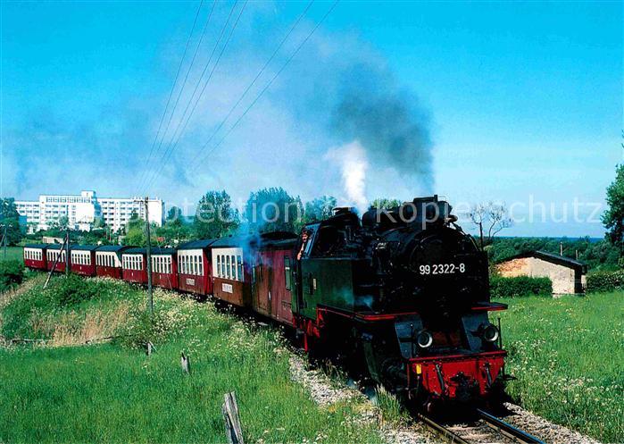 Lokomotive 99 2322-8 Baederbahn Molli