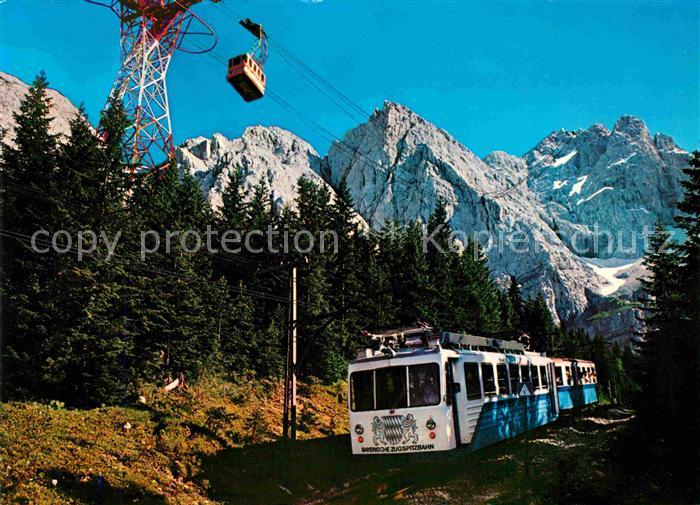 Zahnradbahn Seilbahn Zugspitze Riffelspitzen