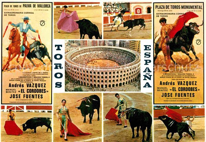 Stierkampf Andres Vazquez El Cordobes Jose Fuentes Plaza de Toros