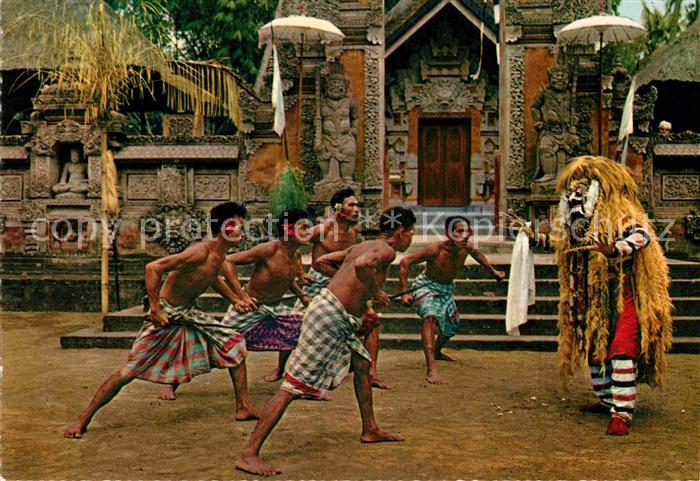 Tanz Taenzer Barong Dance Bali Island