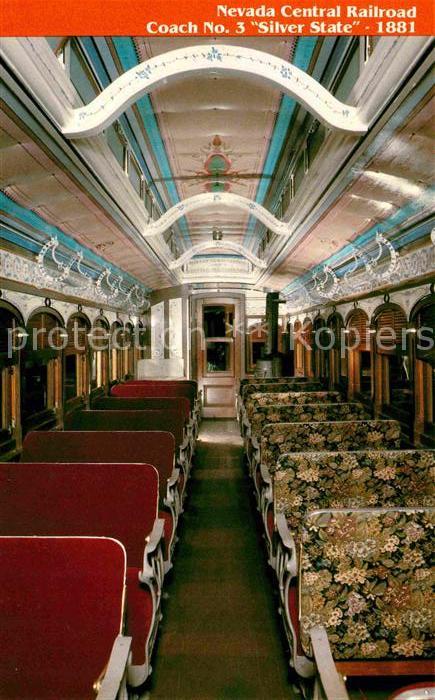 Eisenbahn Nevada Central Railroad Coach No. 3 Silver State 1881