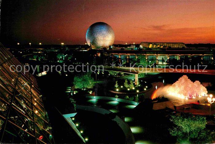 Walt Disney World Future World Spaceship Earth Epcot