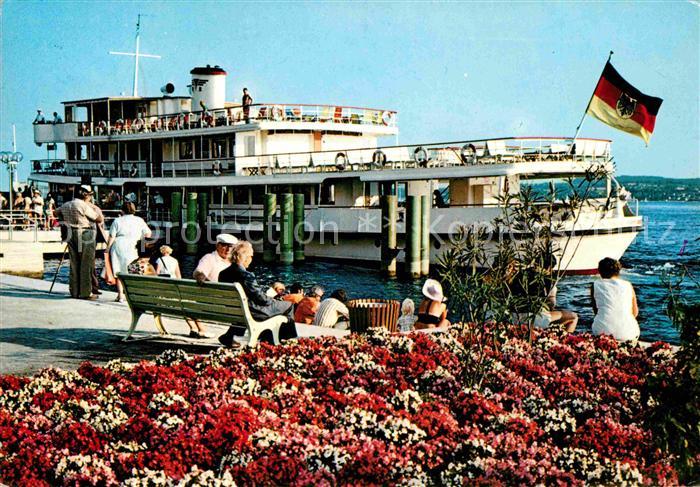 Motorschiffe Uferpromenade ueberlingen