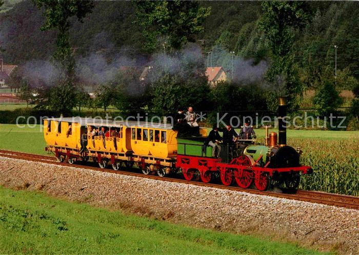 Eisenbahn Erste deutsche Eisenbahn Nuernberg Lokomotive Adler