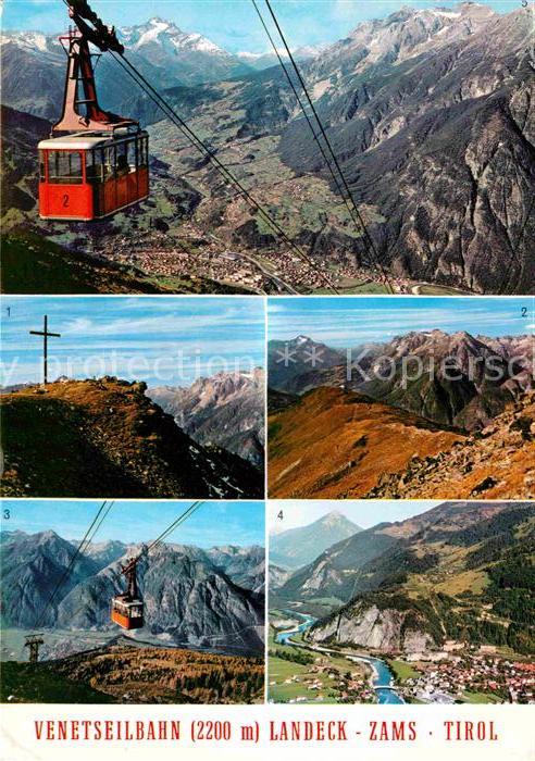 Seilbahn Venet Landeck Zams Venetkreuz Grabberggipfel Parseiergruppe