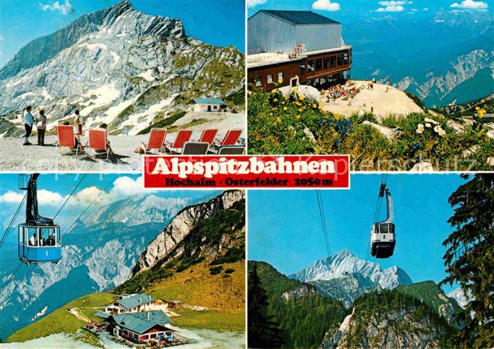 Seilbahn Alpspitzbahnen Hochalm Osterfelder Garmisch-Partenkirchen
