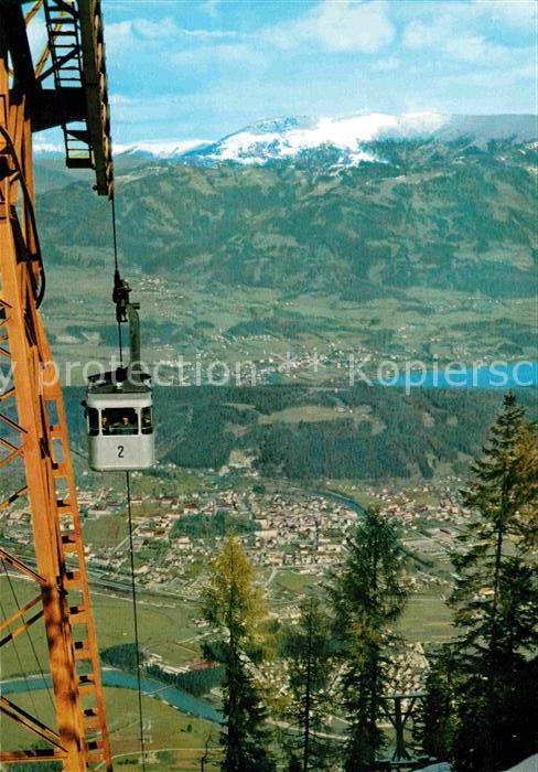 Seilbahn Goldeck Spittal-Millstaettersee Seeboden