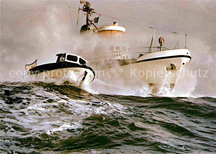 Motorschiffe Seenotkreuzer Tochterboot Tünnes
