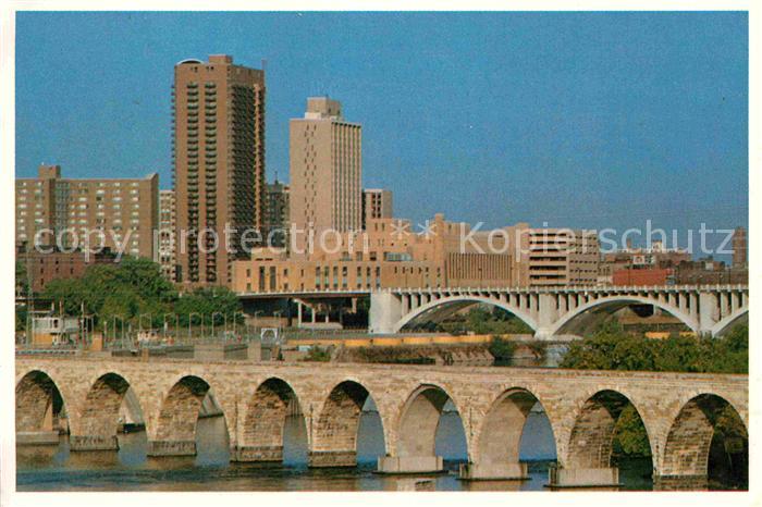Minneapolis Minnesota Stone Arch Bridge