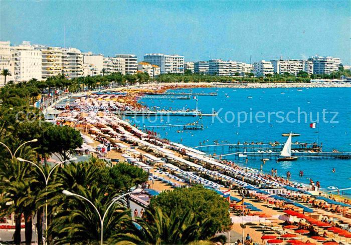 Cannes Alpes-Maritimes La Croisette et les Plages