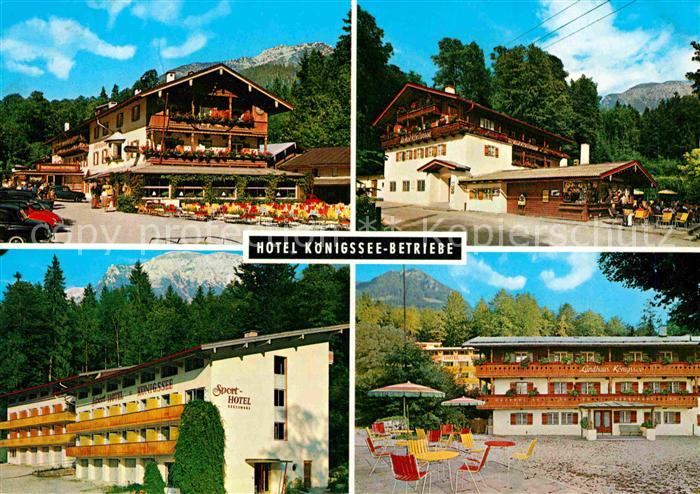 BERCHTESGADEN Bayern Hotel Koenigsee Betrieb