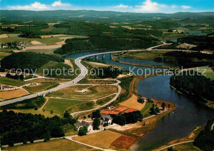 Olpe Biggesee Fliegeraufnahme Rosenthal und Biggersee