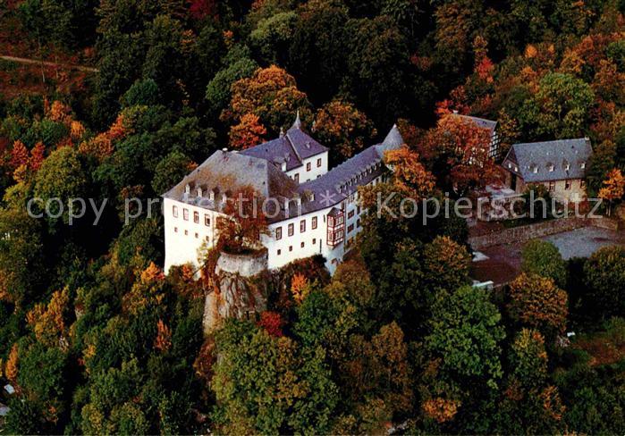 Lennestadt Fliegeraufnahme Jugendburg Bilstein