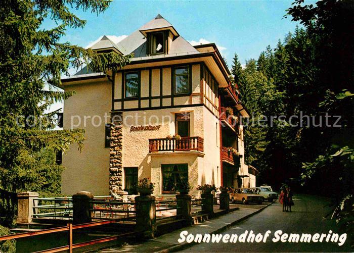 Semmering Niederoesterreich Kuranstalt Sonnwendhof