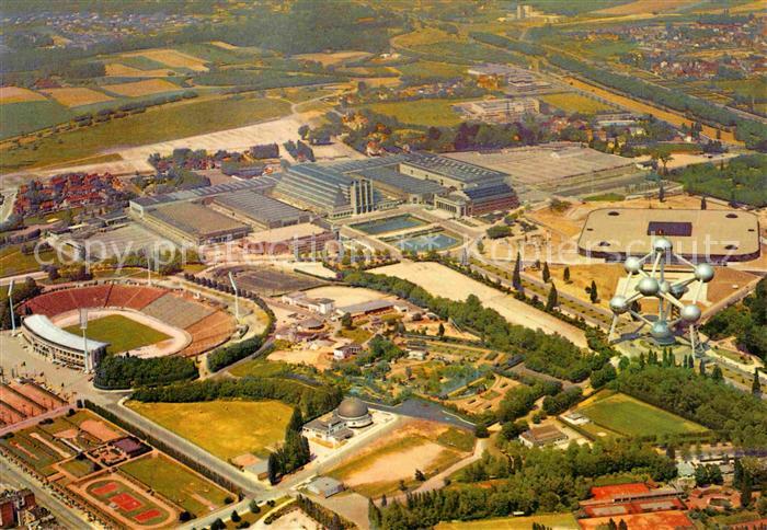 Bruxelles Bruessel Fliegeraufnahme