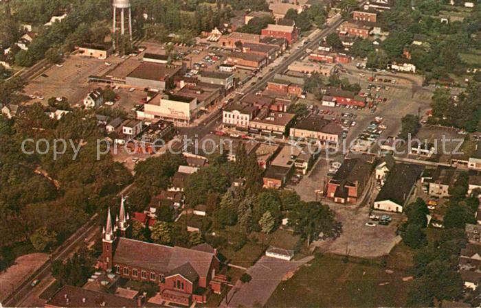 Hamburg New York Fliegeraufnahme Corner Main and Buffalo Street