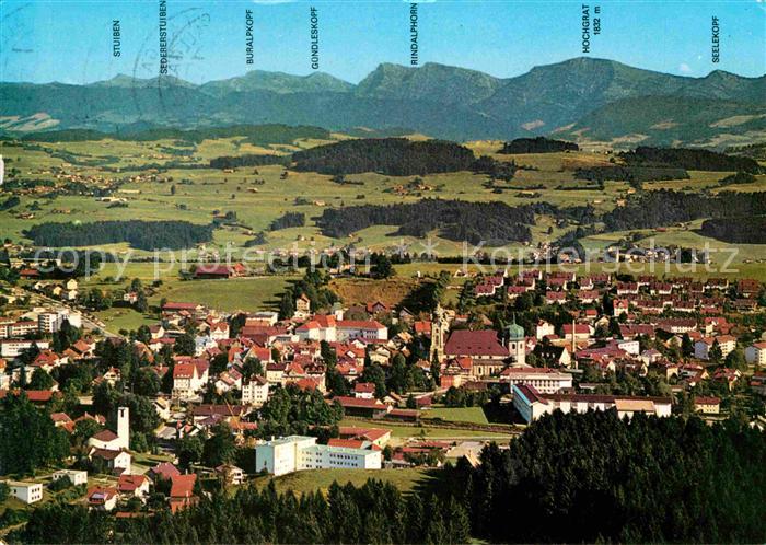 Lindenberg Allgaeu Fliegeraufnahme