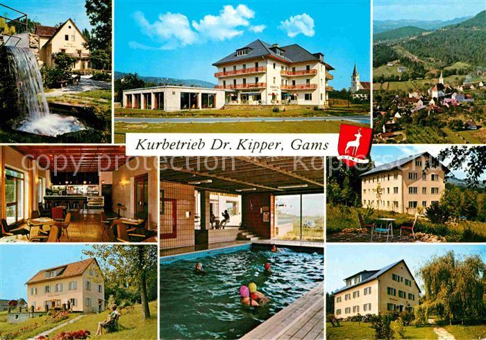 Bad Gams Kurhotel Dr Kipper Kurpark Gams Cafe Hallenbad Gudrunhof Waldhof