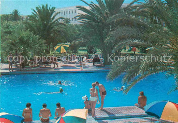 SOUssE  Tunesie Hotel Marhaba La piscine et les jardins