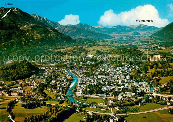 Bad Ischl Salzkammergut Fliegeraufnahme