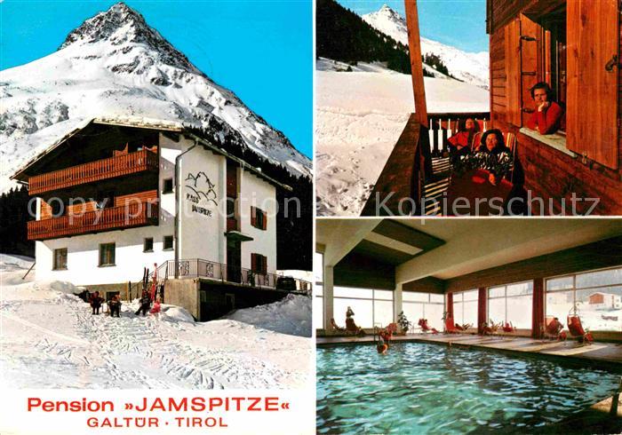 Galtuer Tirol Pension Jamspitze Hallenbad