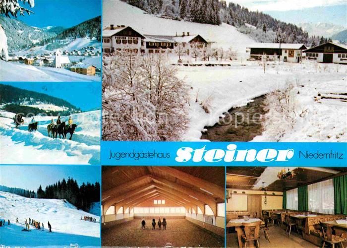 Niedernfritz Jugendgaestehaus Steiner Reitschule Halle Gaststube Skilift