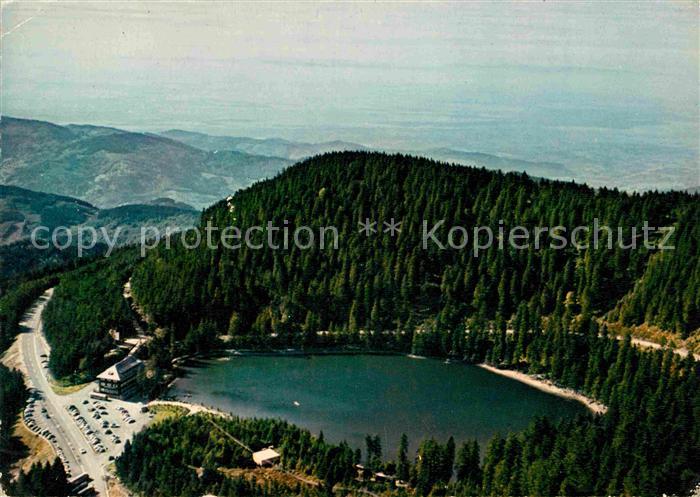 Mummelsee Berghotel Mummelsee Fliegeraufnahme