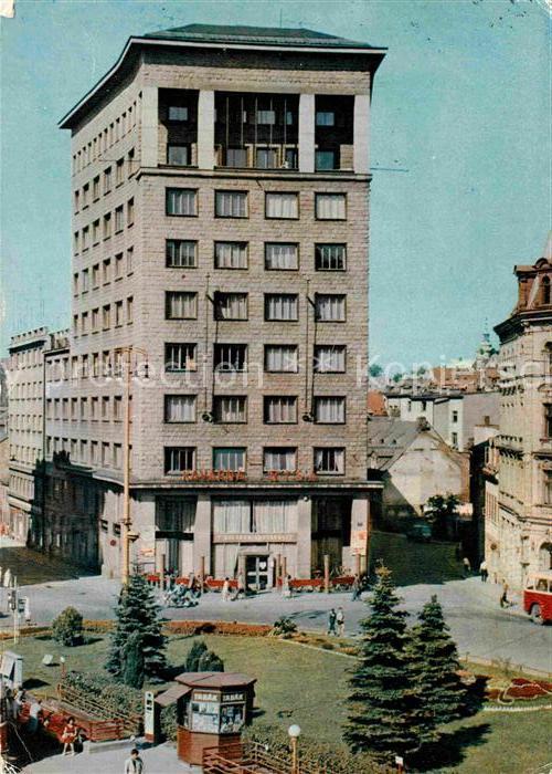 Liberec Namesti Klementa Gottwalda Velka moderni budova