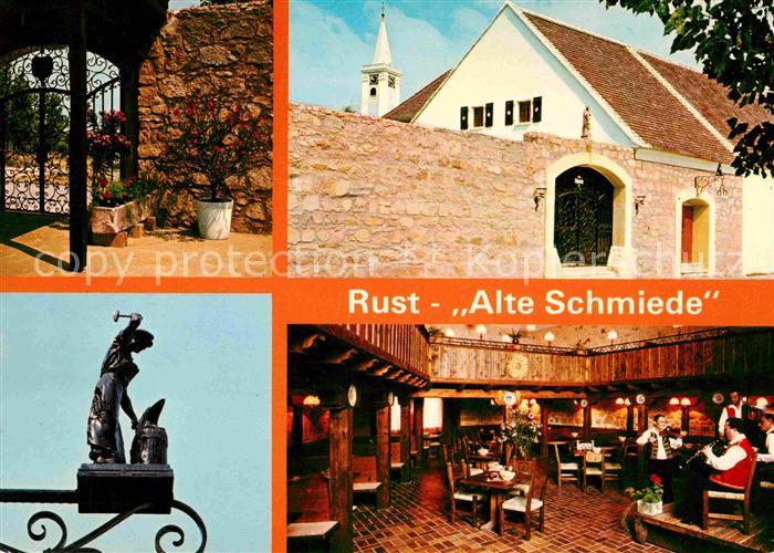Rust Burgenland Heurigen Restaurant Alte Schmiede Gastraum