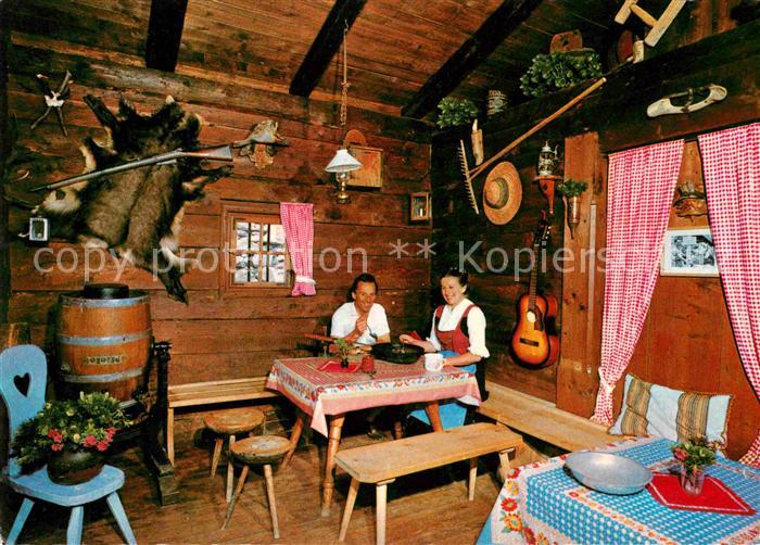 Ginzling Beim Kaisermandl in der Floitn Jausenstation Tristenbachalm