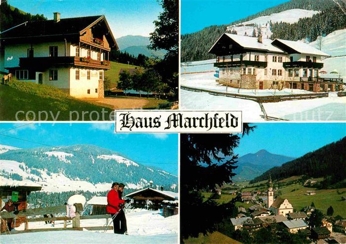 Wildschoenau Tirol Haus Marchfeld Jugendheim Skilift Panorama