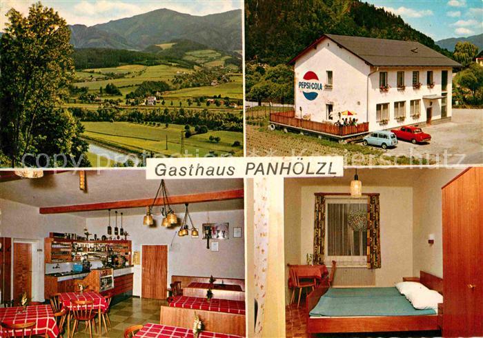 Bruck Mur Gasthaus Panhoelzl Gaststube Zimmer Panorama