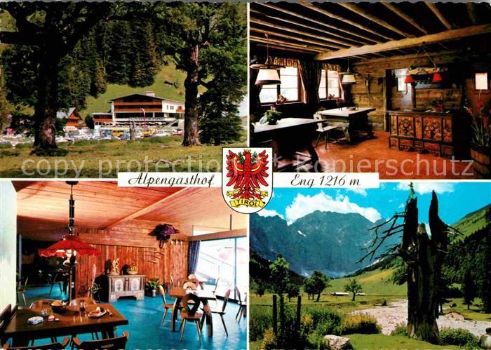 Eng Hinterriss Tirol Alpengasthof Eng Bar Gaststube Gr Ahornboden