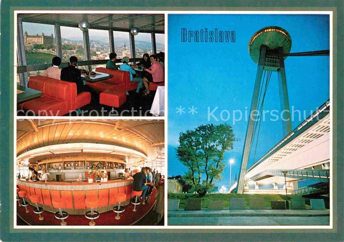 Bratislava Pressburg Pozsony Kaviaren Bystrica na moste Slovenskeho narodneho po