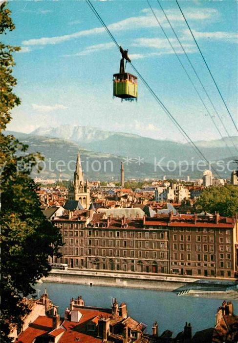Grenoble Teleferique de la Bastille et le Taillefer
