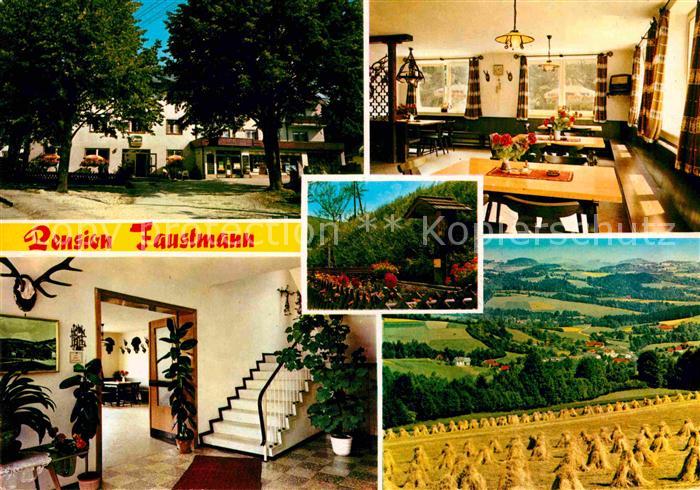 Tauchen Pension Faustmann Gastraum Panorama