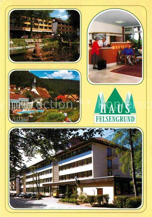 Zavelstein Haus Felsengrund Park Rezeption Swimmingpool