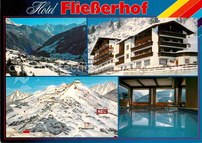 Fliess Hotel Fliesserhof Hallenbad Panorama