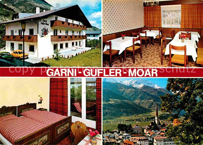 Vinschgau Val Venosta Garni Gufler Moar Gaststube Zimmer Panorama