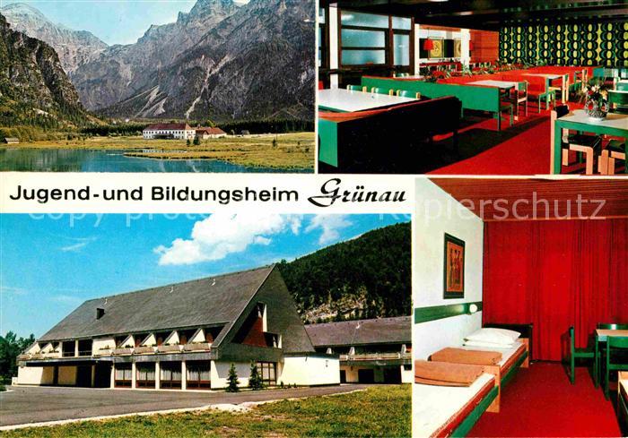 Gruenau Almtal Jugend und Bildungsheim Almsee Totes Gebirge