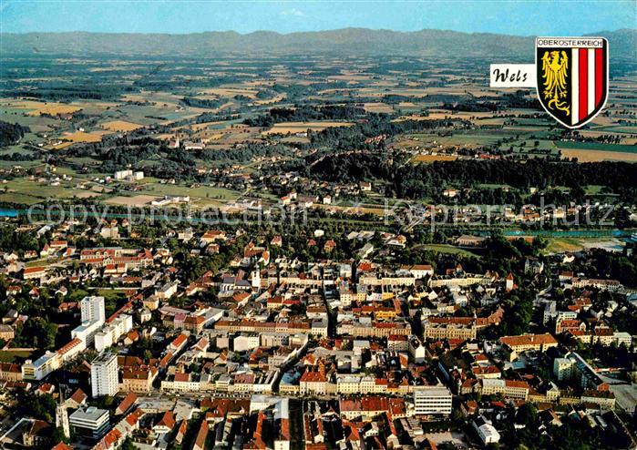 Wels Fliegeraufnahme