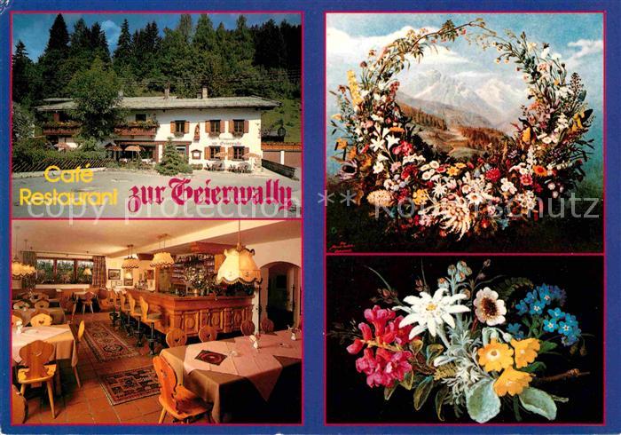 Elbigenalp Cafe Restaurant zur Geierwally Blumen