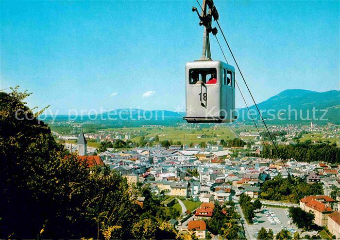 Hallein Seilbahn zum Salzbergwerk Duerrnberg