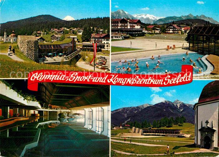 Seefeld Tirol Olympia Sport und Kongresszentrum Seekirchl Hohe Munde Freibad Hal