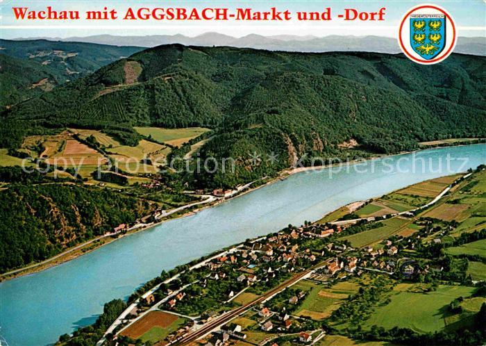 Aggsbach-Dorf Sommerfrische in der Wachau Fliegeraufnahme