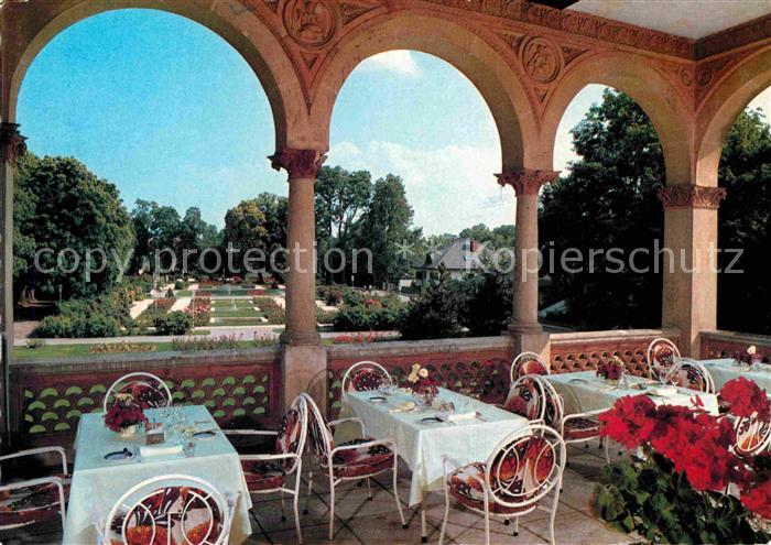 Baden Wien Clubhotel Baden Schloss Weikersdorf Blick vom Rosenkavalier zum Rosar