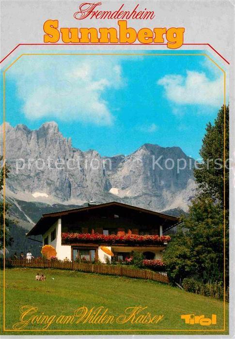 Going Wilden Kaiser Tirol Fremdenheim Sunnberg