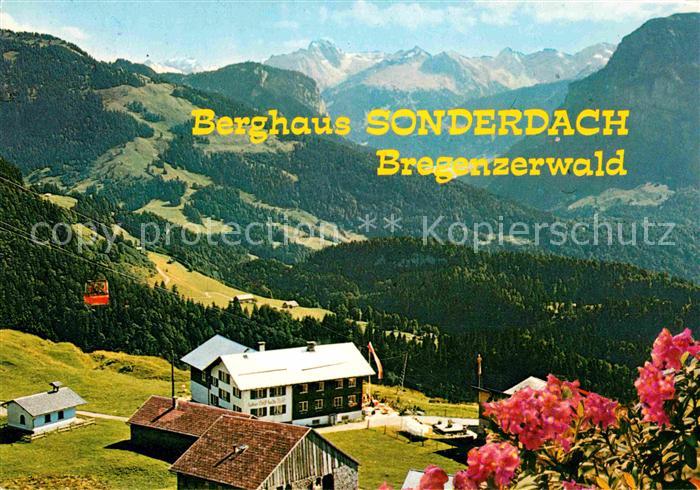 Bezau Vorarlberg Berghaus Sonderdach Berggasthof Bregenz