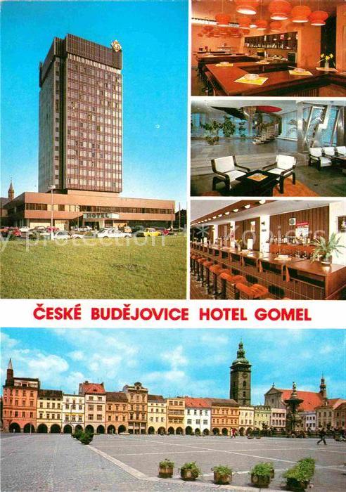 Ceske Budejovice Hotel Gomel Snack bar Vstupni hala Aperitiv bar Zizkovo namesti